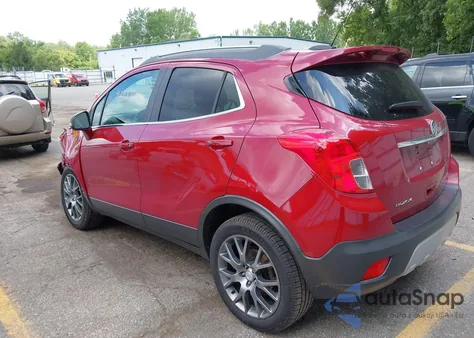 2016 Buick Encore Sport Touring from USA, damaged, VIN KL4CJ2SM2GB665819